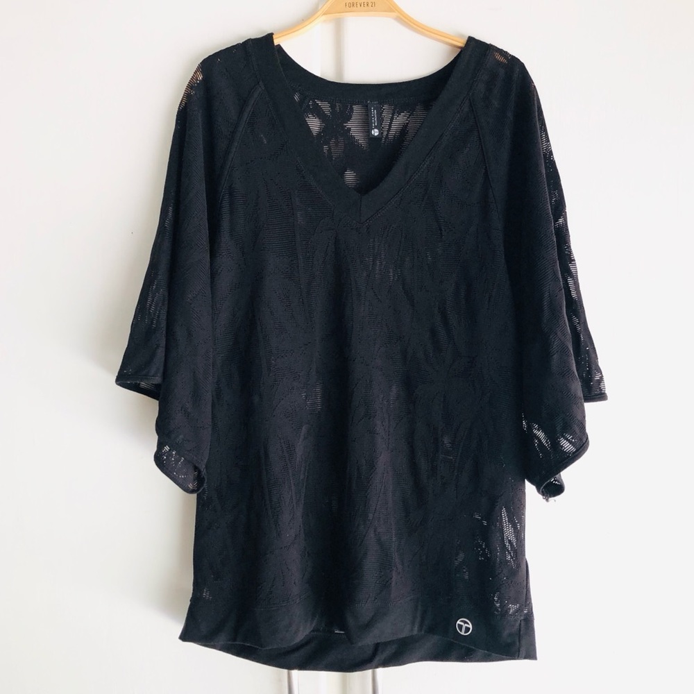 Trina Turk Palm Tree Tunic Cover Up